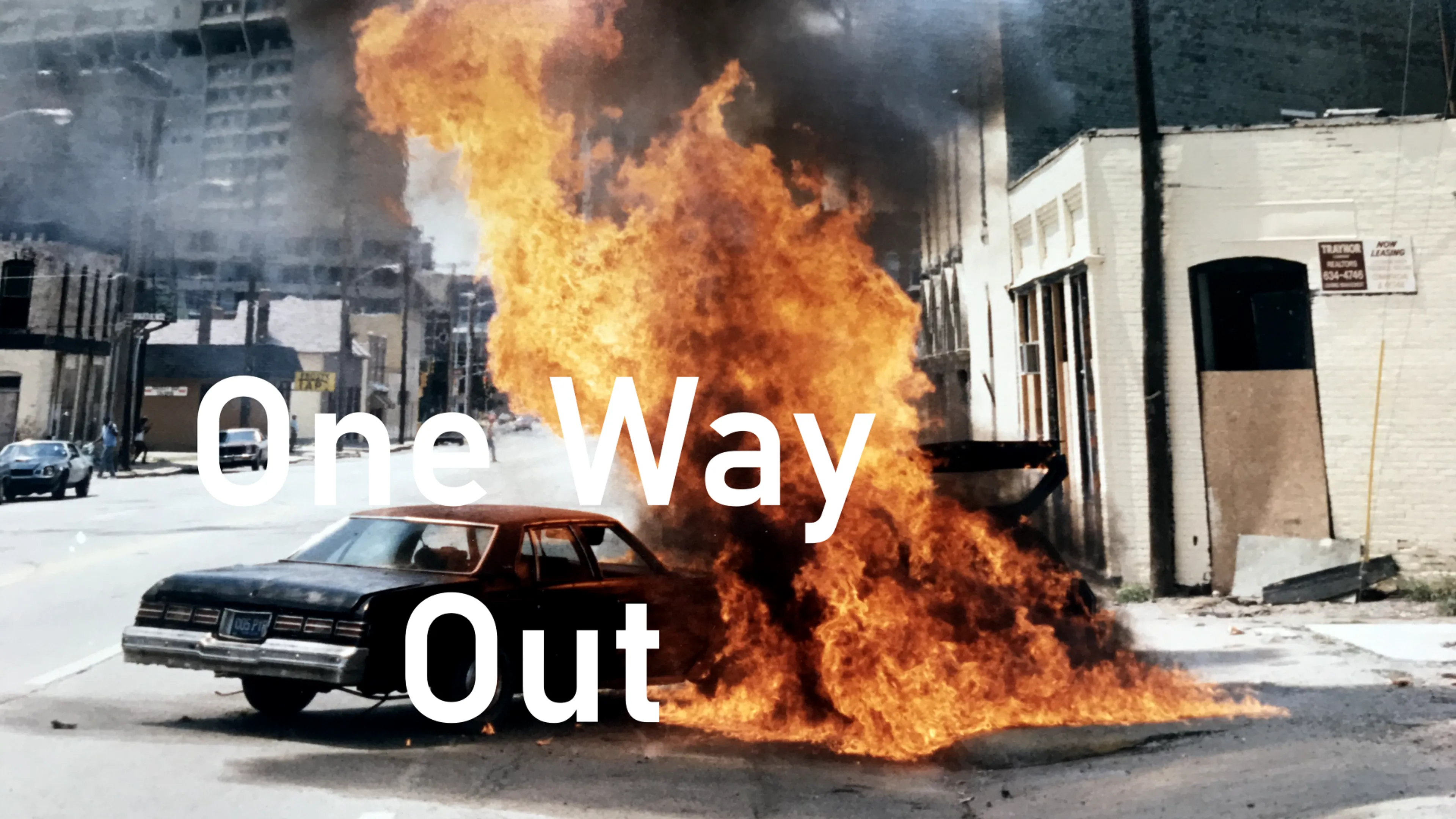 One Way Out poster